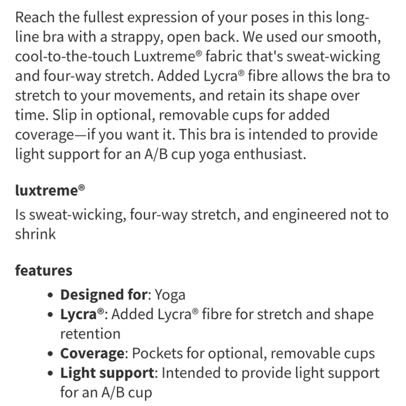 Lululemon Pushing Limits Bra - Picture 6 of 8